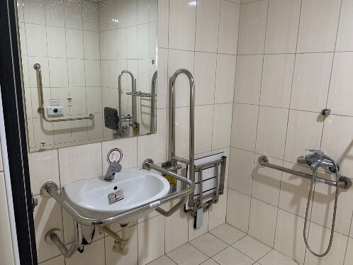 Figure 9. Accessible facilities in dormitory toilets