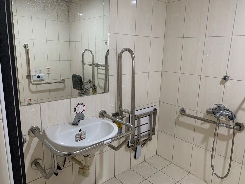 Figure 6. Accessible facilities  in dormitory toilets