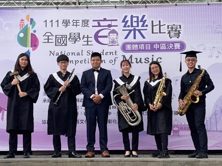 Figure 1. Baisha Wind Ensemble Club joined the 2022 National Music Competition