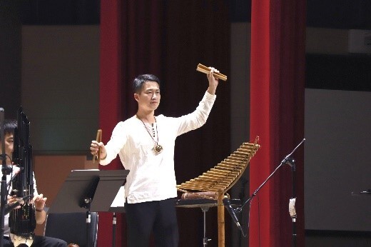 Figure 13. "Wings of Bamboo Music" Concert allows participants to experience the beauty of bamboo instrumental music