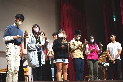 Figure 13. "Wings of Bamboo Music" Concert allows participants to experience the beauty of bamboo instrumental music