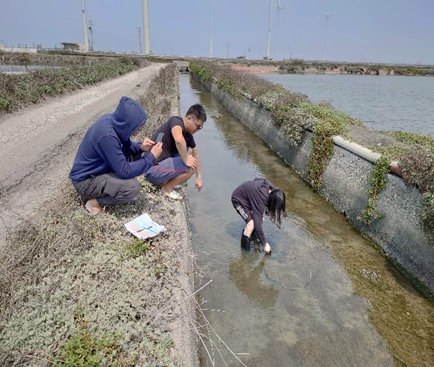 Figure 1. Bdellovibrionaceae were collected in field water for heat-resistant strain screening. Six people participated in the activity