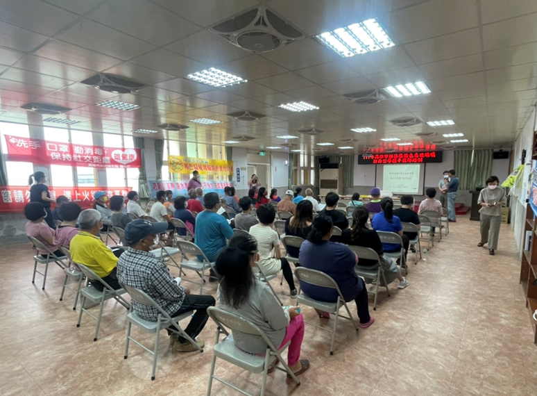 Figure 5. Carrying out RIFE control advocacy and community counseling groups in Jiaxian and Shanlin Districts, Kaohsiung