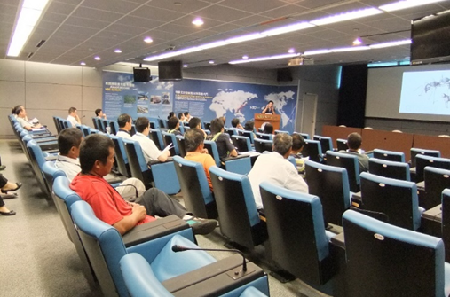 Figure 1. Taoyuan International Airport RIFA Education and Training Course,  as well as a demonstration with detection dogs