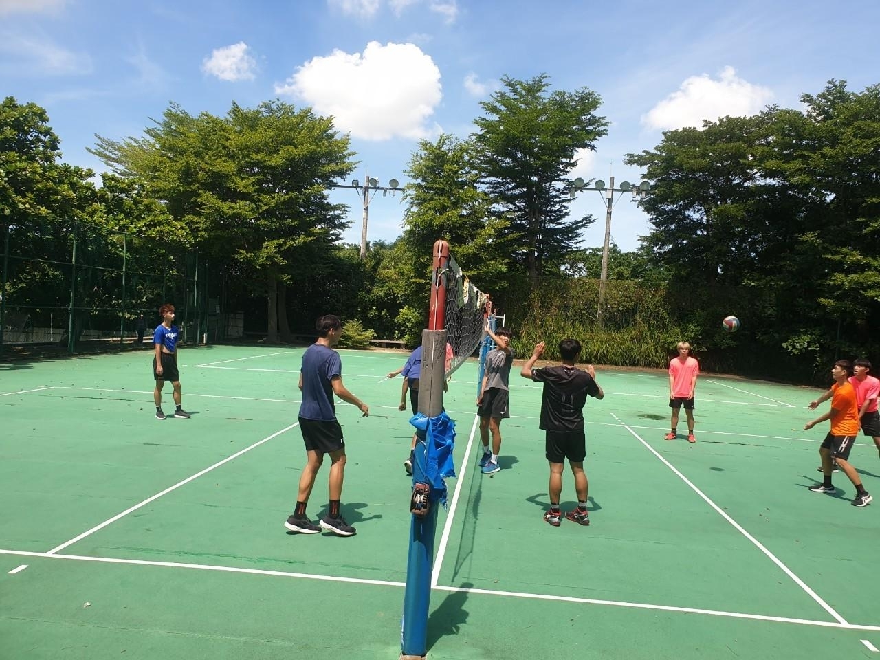 Figure 3. Baoshan Campus volleyball court