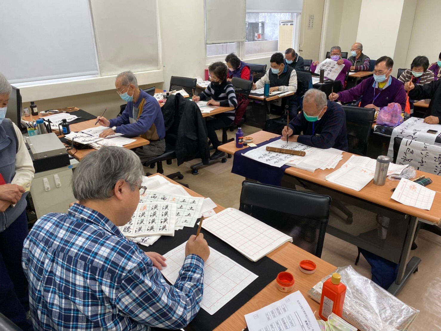 Figure 5. Community educational events - Calligraphy class