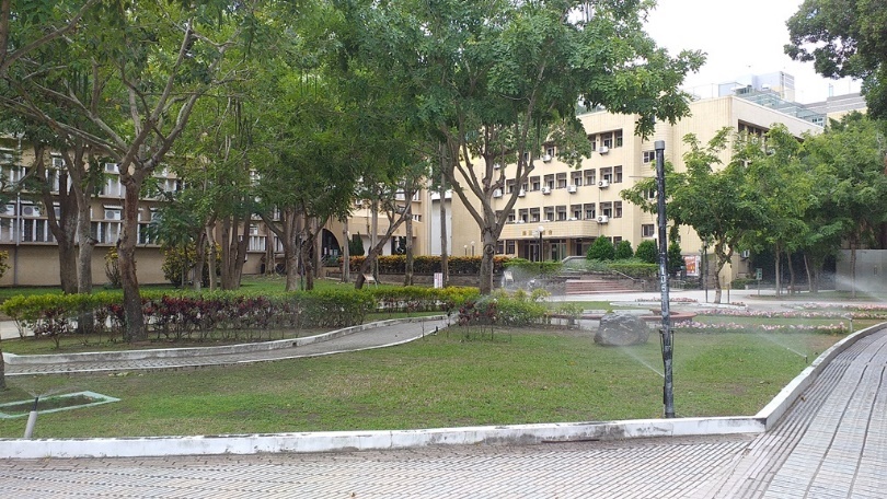Figure 5. The Jinde Campus - Irrigation system at the student dormitory garden