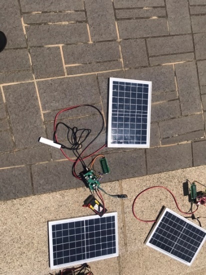Figure 5. Image caption: Solar tracking in action