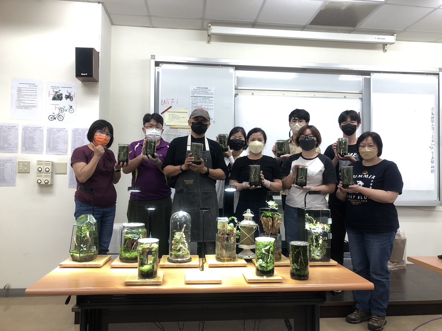 Continuing Education Course - Moss Micro-landscape Ecological Bottle