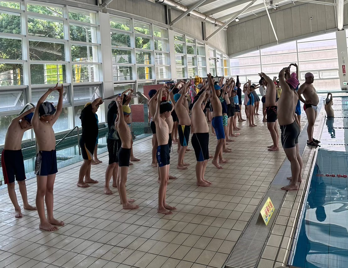 Swimming Class at Zhongxiao Elementary School