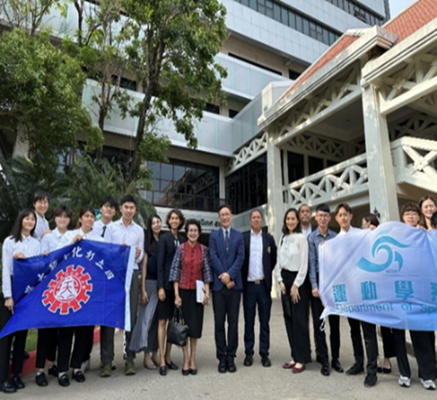 Faculty members from the Department of Kinesiology visited Kasetsart University, Thailand on May 23, 2023