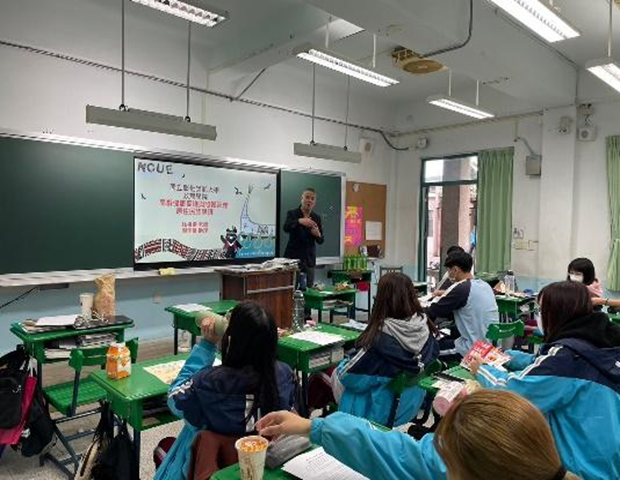 Recruitment promotion activity at Hualien Stella Maris Ursuline High School