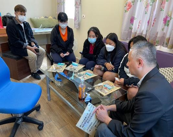 Recruitment promotion activity at National Taitung Girls' Senior High School