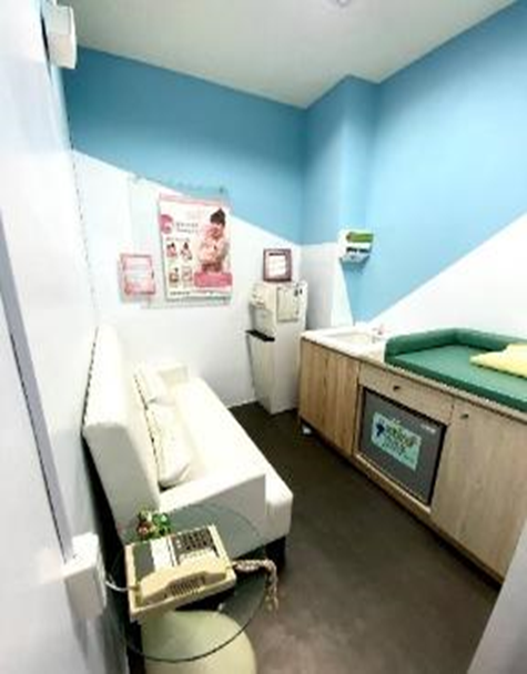 NCUE has 2 nursery spaces in the medical room on 1F of the Student Activity Center at Jinde campus, which is convenient for students who need to nurse their infants