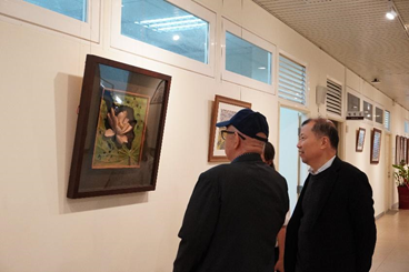 Distinguished Guests from Oneworld Hanxin College in Malaysia Visited the "Permanent Exhibition."