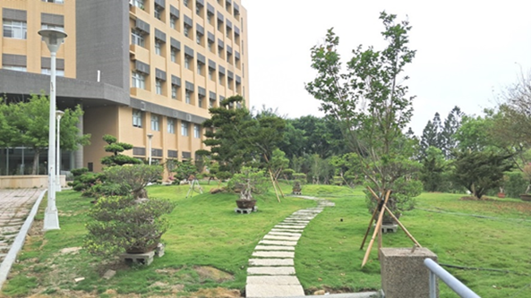 Japanese-styled Garden near the College of Engineering