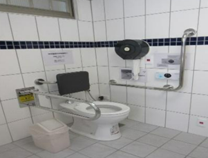 Figure 9. Accessible restroom