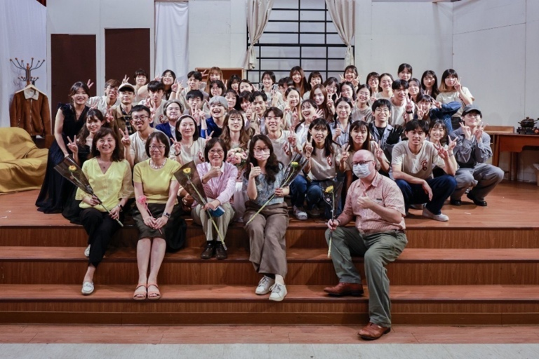 ​​​​​​​Figure 13. Group Photo of the teachers and students from the 2024 drama performance