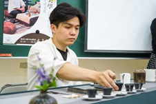 Figure 3. Tea Tasting (Demonstration of the Instructor)