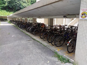 Figure 4. Bicycle Parking Area: Dormitory Zone