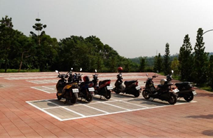 Figure 6. Motorcycle Parking Area: Baoshan Campus