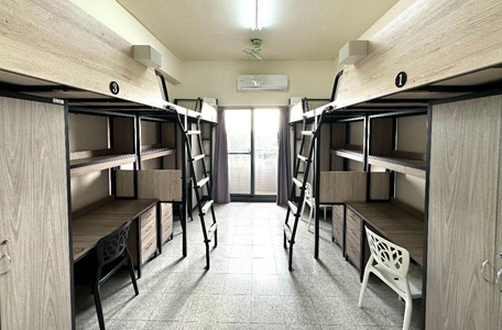 Figure 3. Four-Person Suite of the Tenth Dormitory