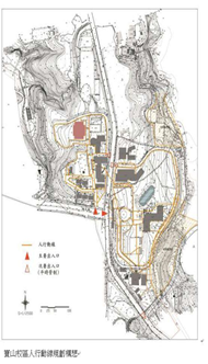 Design of Pedestrian Pathways on the Baoshan Campus