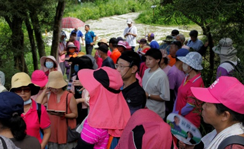 Tour the environment in the Xiangshan area