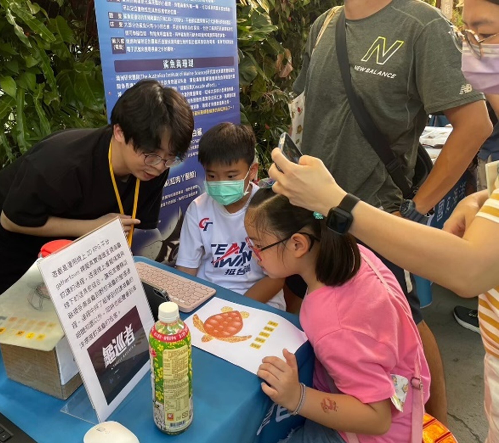 Participated in the Taiwan Science Festival event at the National Museum of Marine Biology & Aquarium in Pingtung