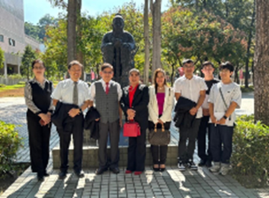 Figure 4: The Office of International Affairs engaged in academic exchange discussions with Philippine institutions and universities, including PAASE, University of Rizal System (URS), and Eastern Visayas State University (EVSU)