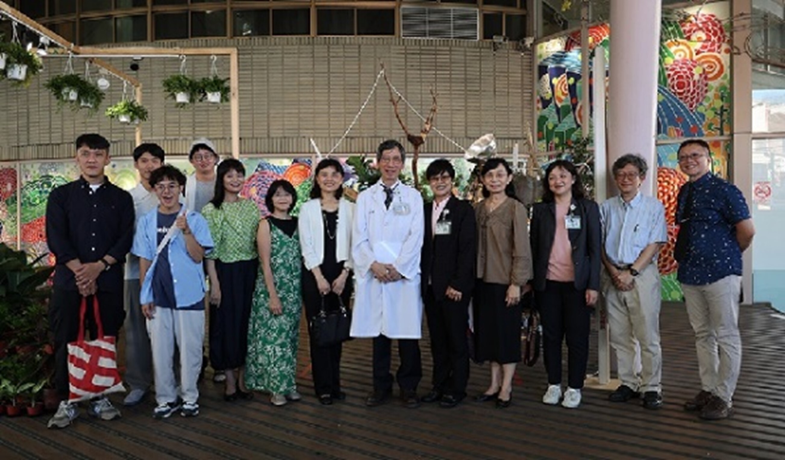 Figure 1: Ecological Art Project Collaboration between Our University and Changhua Christian Hospital