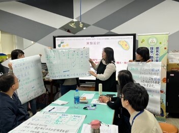 Figure 2. December 16, 2023 – Workshop on Phase III Inquiry-Based Curriculum Design at Taipei Municipal Ren Ai Junior High School