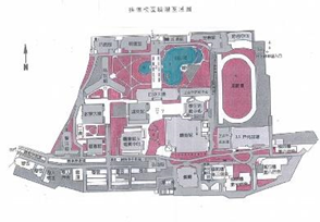 Jinde Campus sprinkler irrigation area map