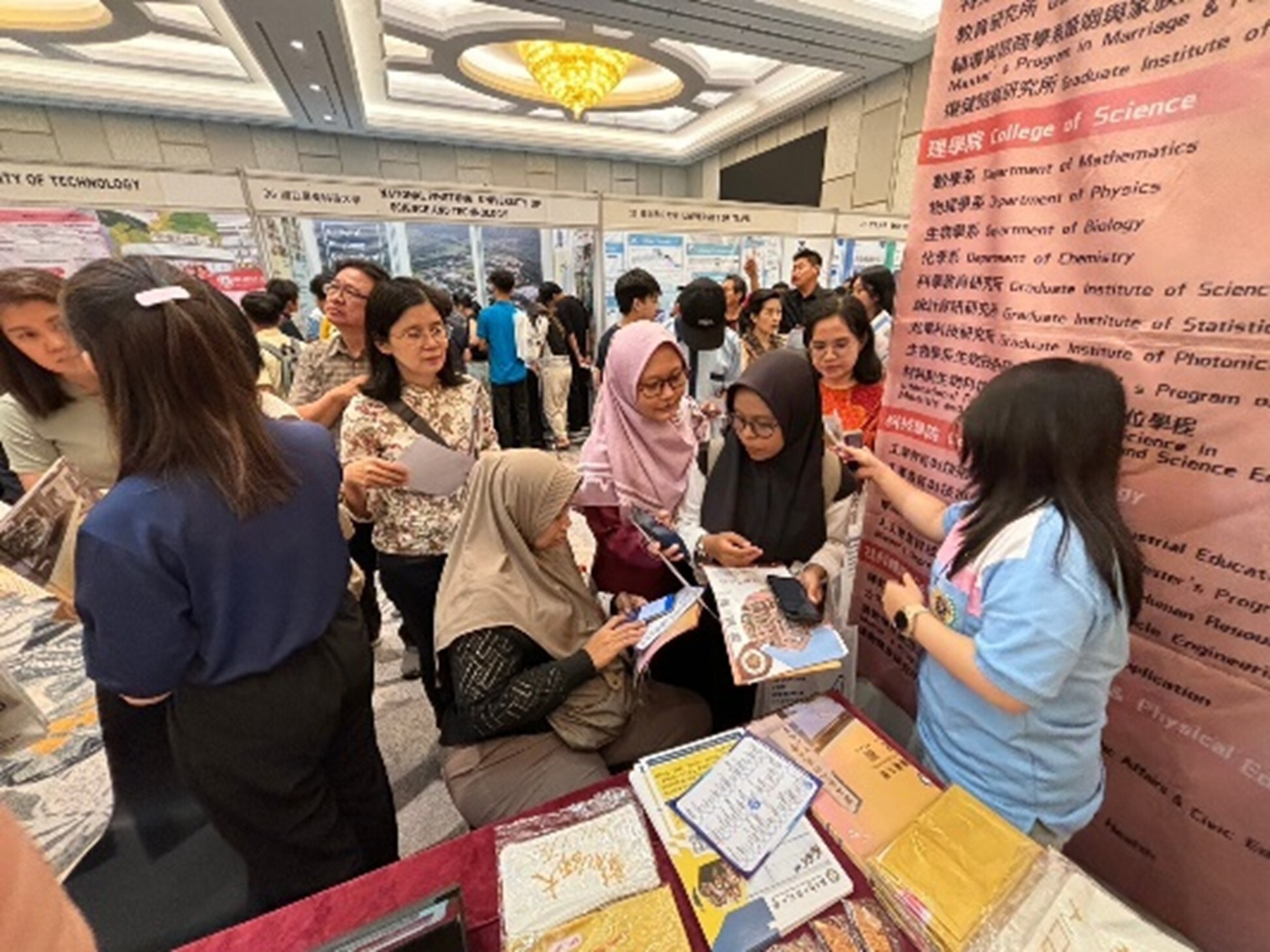 Figure 3. In 2024, the Dean of International Affairs and staff from the Office of International Affairs traveled to Indonesia to participate in the education fair and conduct recruitment activities.