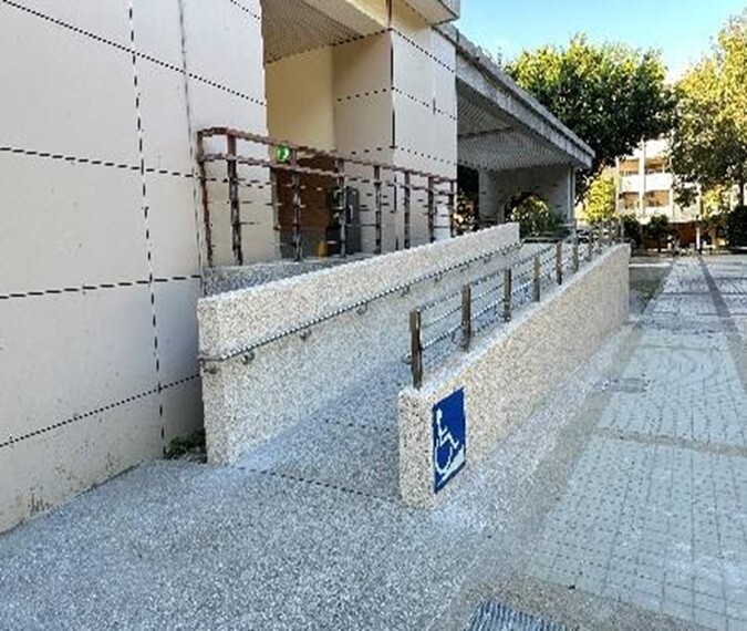 Figure 2: Accessible ramp
