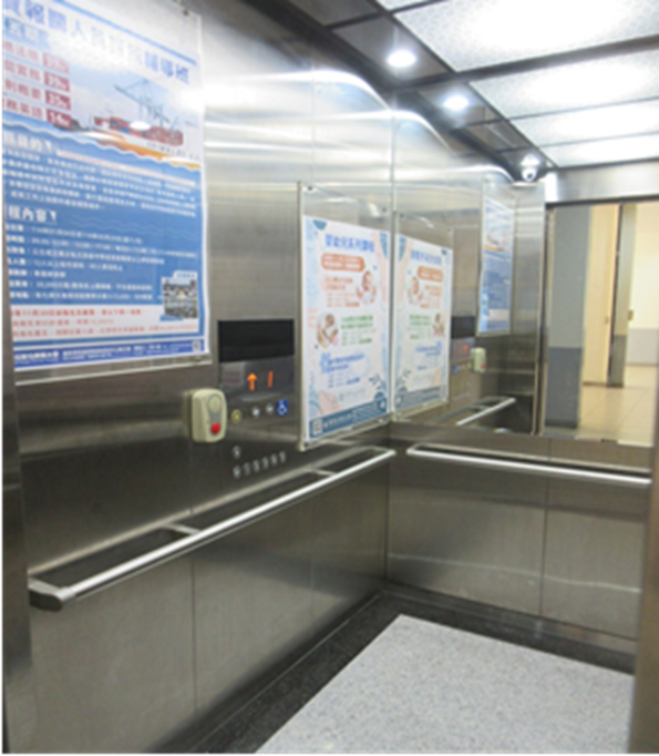 Figure 3: Accessible elevator