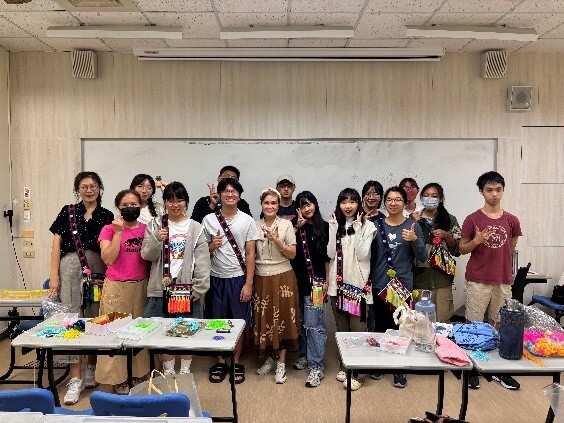 Figure 2. Group Photo with Completed Amis Lover Bags