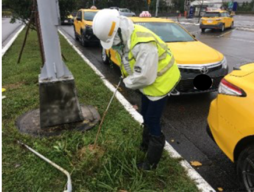 Figure 7. Ant nest injection treatment