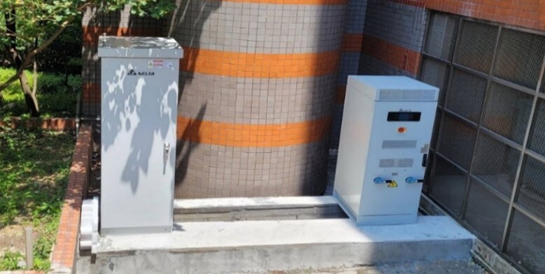 Figure 10. The 100 kW/50 kWh Energy Storage System in Baoshan Campus