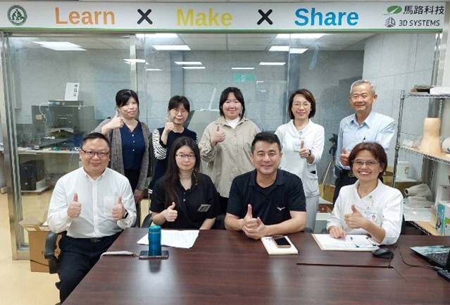 Figure 12. NCUE and Changhua Christian Hospital jointly convened a research and development cooperation meeting