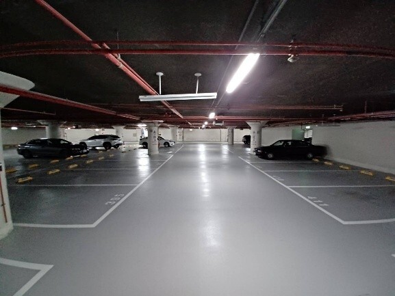 Figure 16. The renovated parking lot