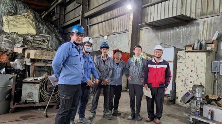 Figure 6. Faculty members visiting students at their internship sites