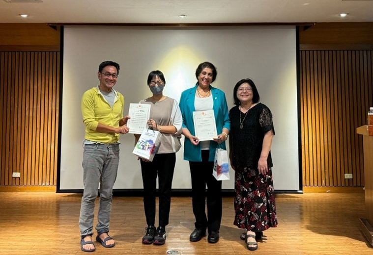 Figure 4. American Counseling Association (ACA) President, Christine Suniti Bhat, delivering a keynote lecture at the Department of Guidance and Counseling