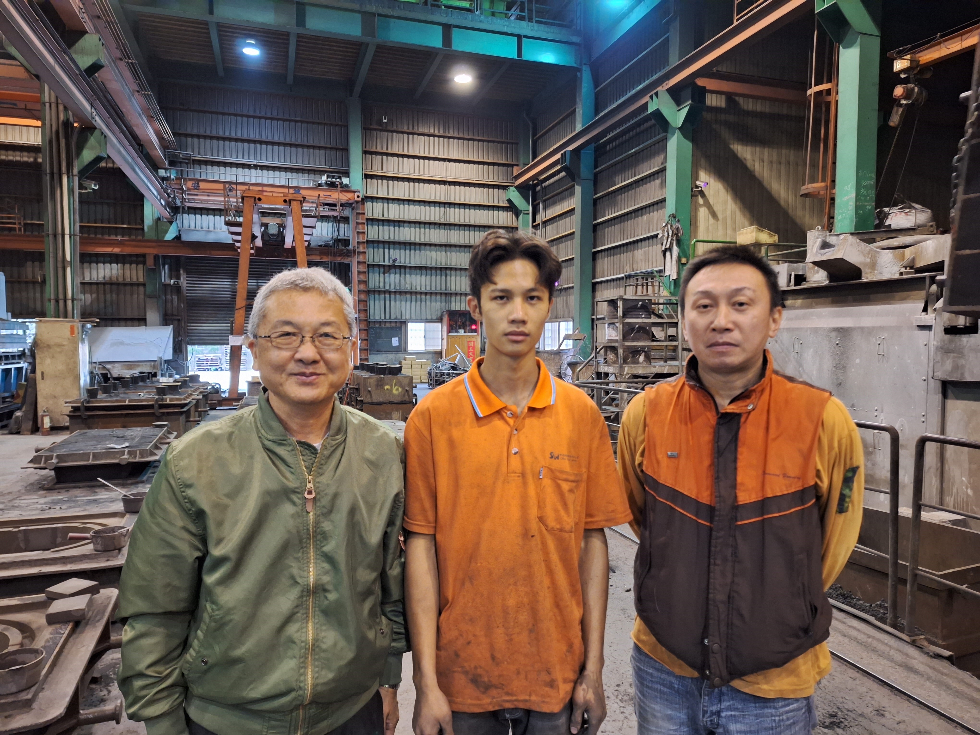 Figure 39: Inspecting Students of Shen Wu Foundry