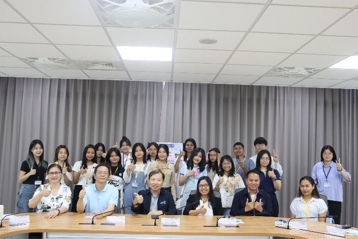 Figure 3: Students and faculty from Thaksin University, Thailand visiting NCUE