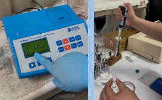 Figure1: Under the USR project, the university conducts monthly water quality monitoring in fish farms and at various water sampling points to assist aquaculture industry in monitoring and understanding farming water conditions.