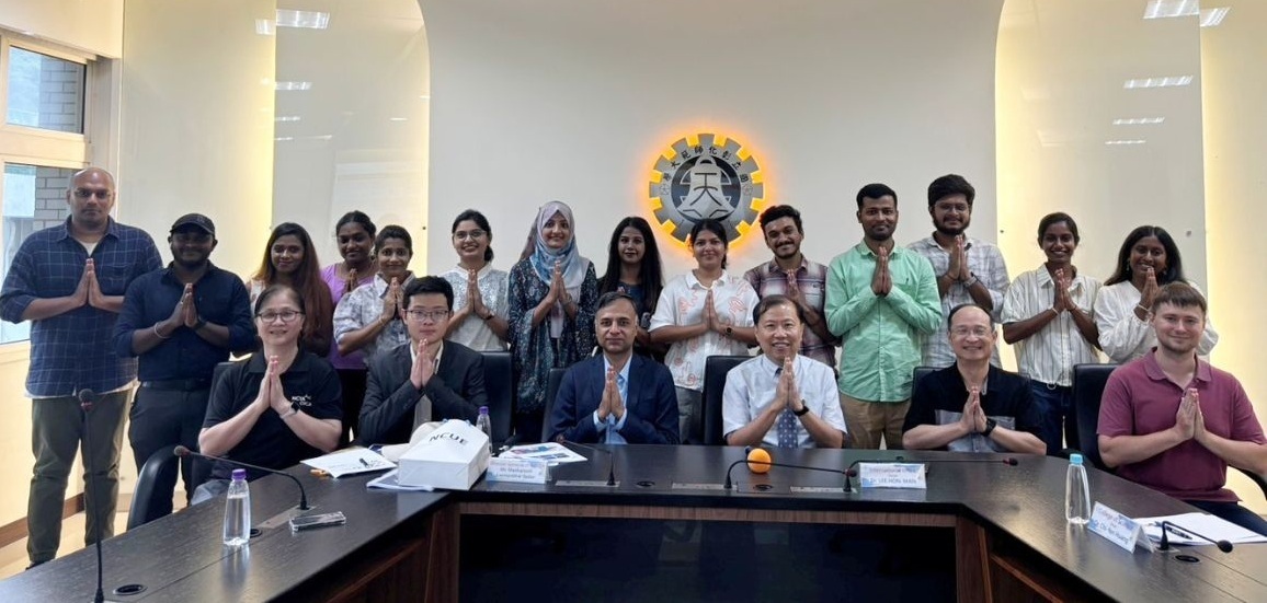 Figure 3: Visit by President Yadav of the India Taipei Association