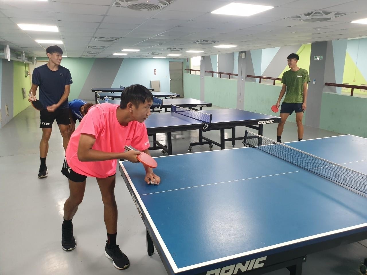 Figure 23. Table Tennis Classroom at Baoshan Campus