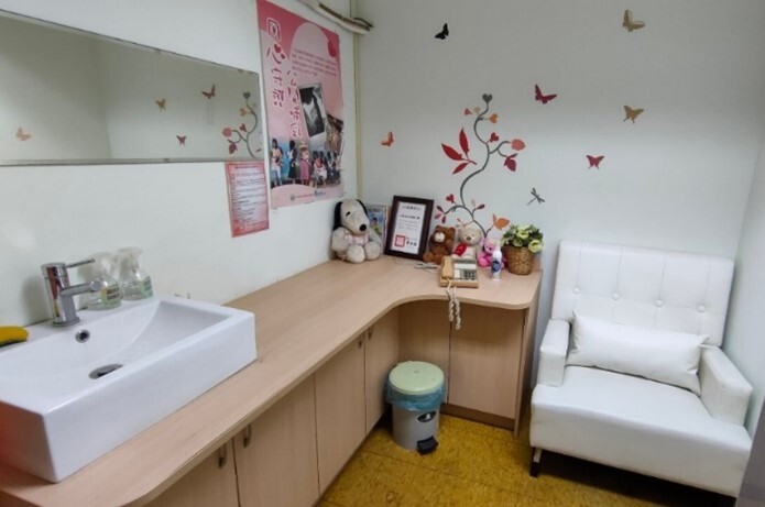 Figure 11. Lactation room at Baoshan Campus