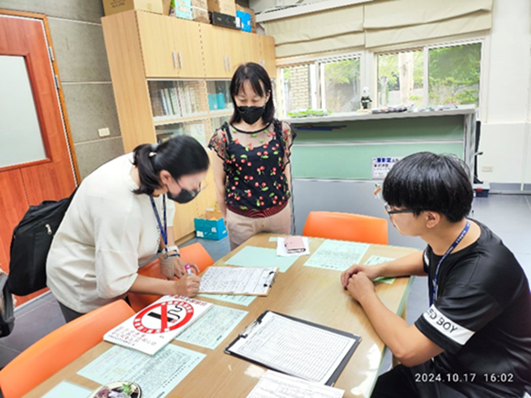 Figure 8. NCUE provides smoking cessation consultation and referral services for smoking faculty and students